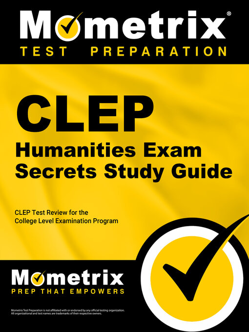 Cover image for CLEP Humanities Exam Secrets Study Guide